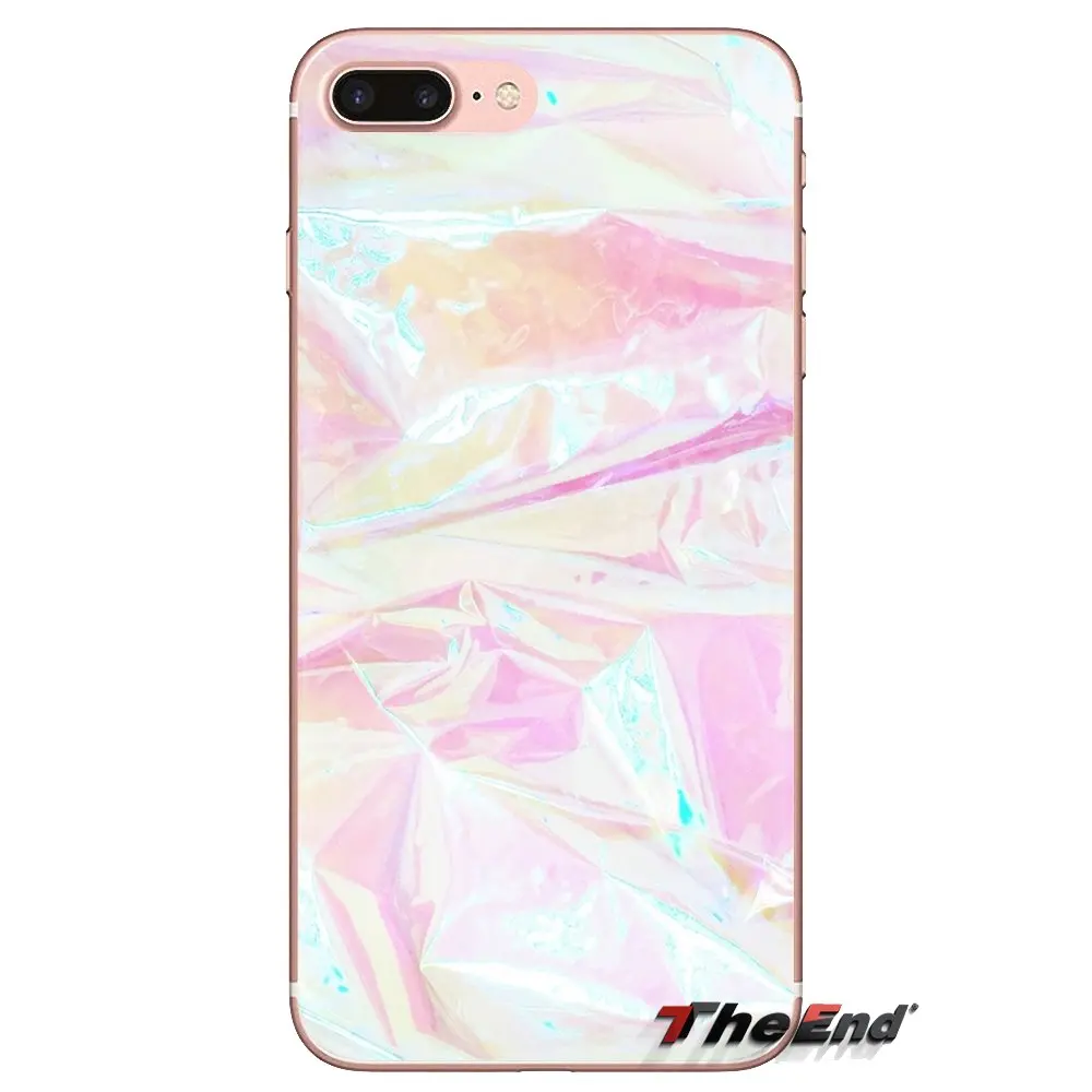 Мягкие прозрачные чехлы пастельные розовые обои для iPod Touch Apple iPhone 4 4s 5 5S SE 5C 6 S 7 8 X XR