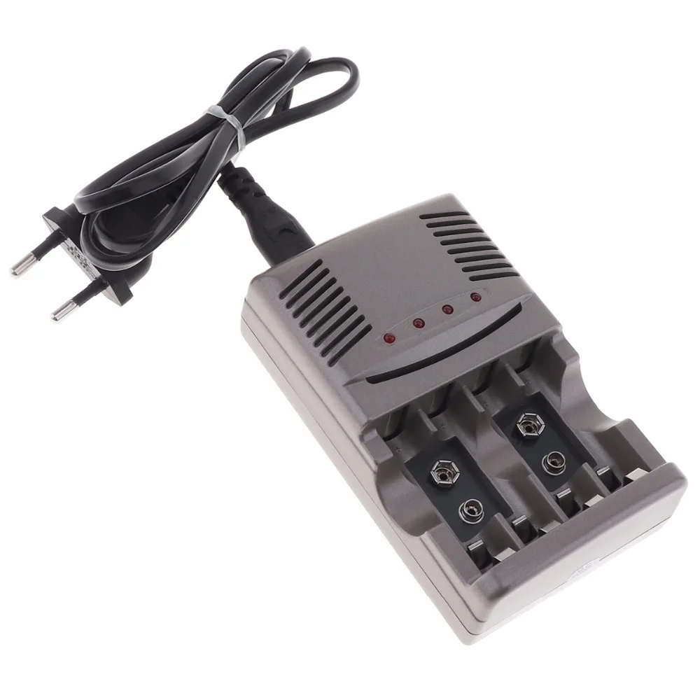 PALO 4 слота Смарт быстрое зарядное устройство с защитой от перегрузки по току для Ni