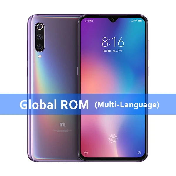 Global ROM Purple Global rom Xiaomi mi 9 mi 9 8 GB 128 GB телефон Snapdragon 855 Octa Core 6,3" 1080 P дисплей 3300 mAh 48MP тройные камеры смартфон - Цвет: Global ROM Purple