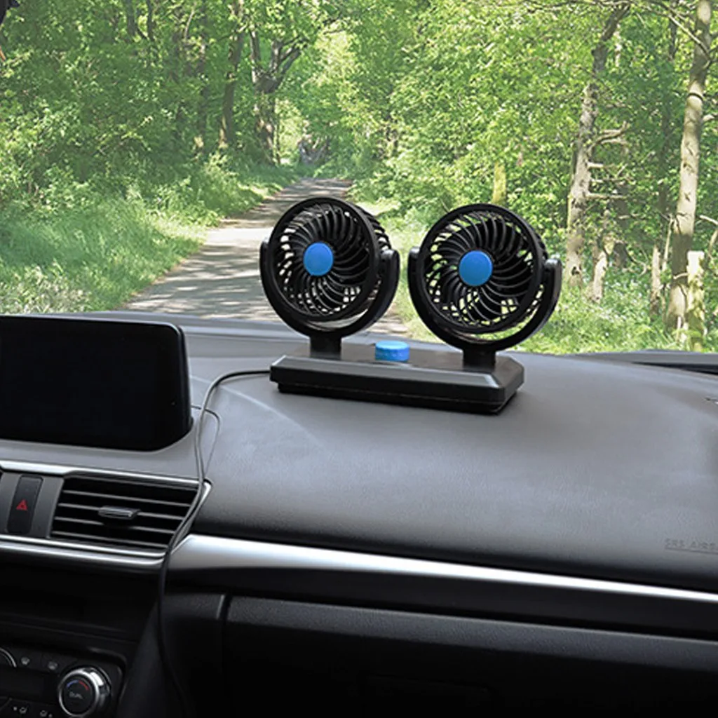 RUNDONG автомобильные аксессуары Одноместный/двойной вентилятор для салона