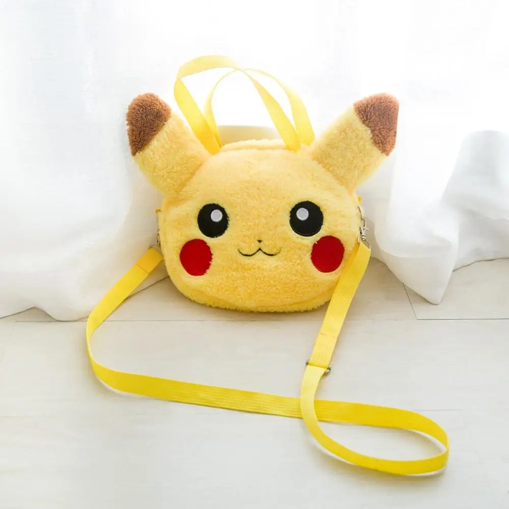 20 см * 25 креативные плюшевые рюкзаки Kawaii Pikachu мягкий милый ранец кукла сумка на
