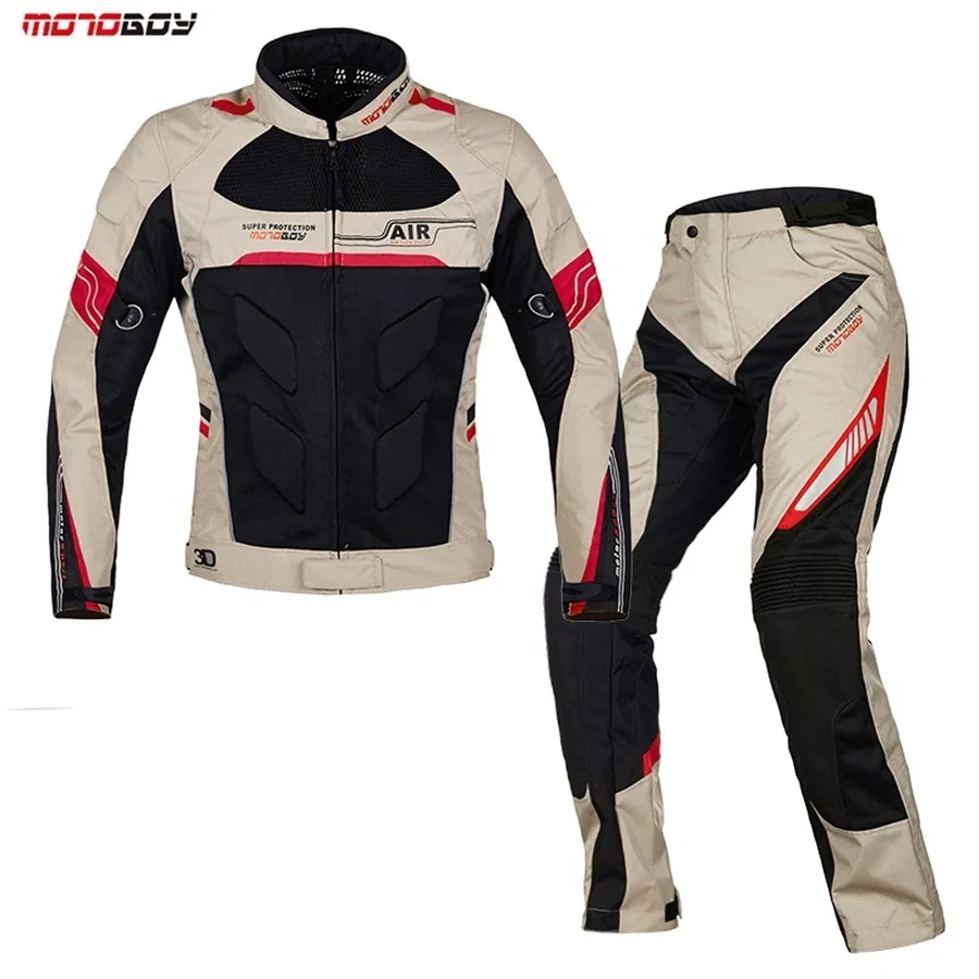 Бесплатная доставка 1 комплект мотоциклетная куртка и брюки Motoboy из сетчатого