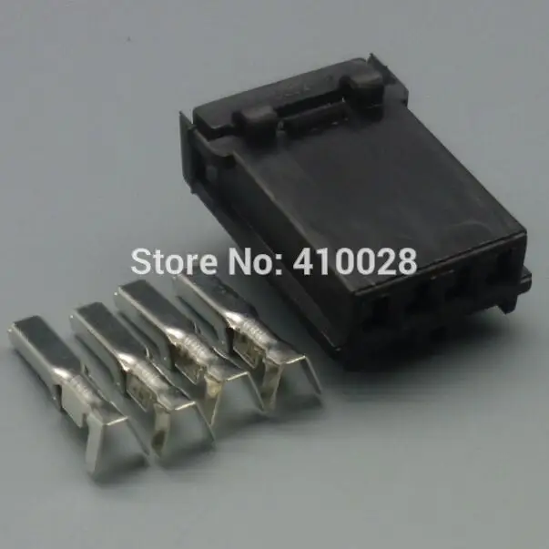 

shhworldsea 5/30/100sets kit 2.0mm 4pin 4way plastic crimp connectors 7123-8345
