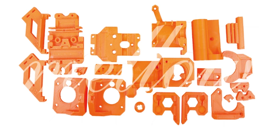 Красочные Prusa MK3 i3 Rework 3d принтер PLA требуется PLA Пластиковые части набор печатных деталей