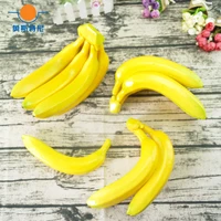 20cm long artificial fruit plastic fake fruit artifical bananaartificial plastic fake simulated banana