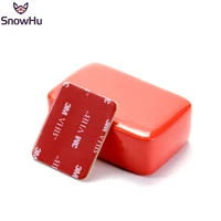 snowhu for for gopro accessories floaty block sponge with sticker adhesive for gopro hero 10 9 8 7 6 5 4 3 for yi 4k sjcamgp46