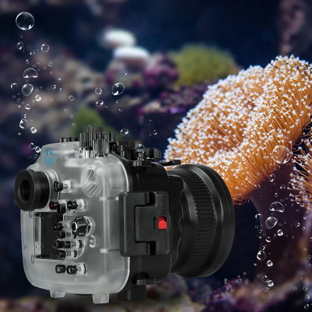 Водонепроницаемые чехлы для подводной камеры Seafrogs 40 м/130 футов чехол Sony A7 III A7R