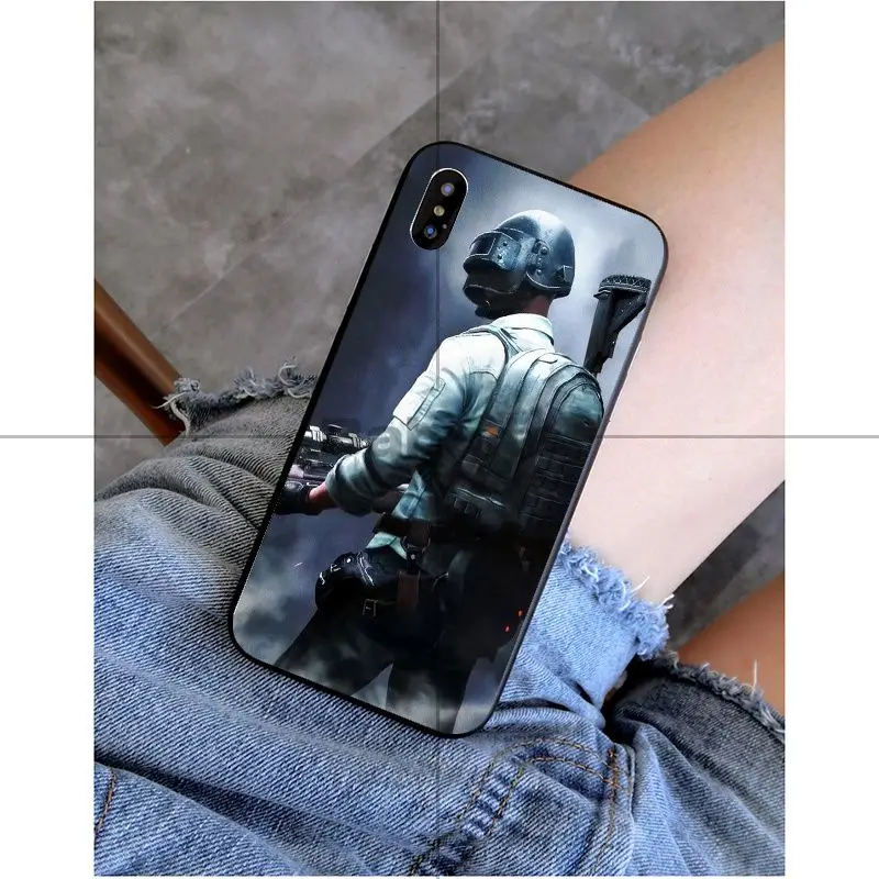 A15 Babaite Playerunknown's Battlegrounds PUBG чехол для телефона чехол для iPhone X XS MAX 6 6S 7 7plus 8 8Plus 5 5S XR - Цвет: A15