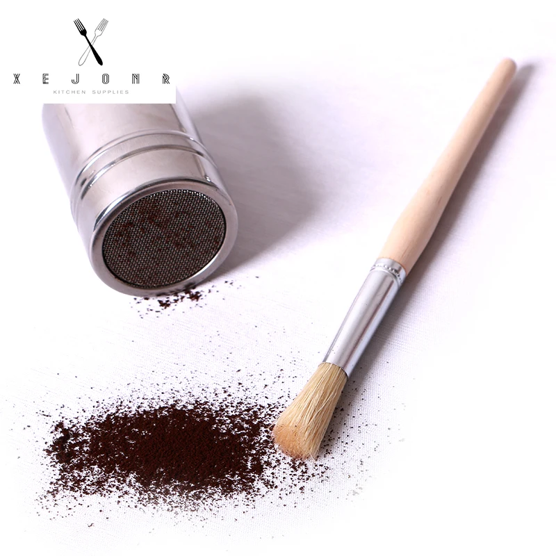 XEJONR 2018 Coffee Grinder Brushes 19CM Espresso Machine Cleaning Bristle Handle Wooden Brush Coffeeware 1PC | Дом и сад