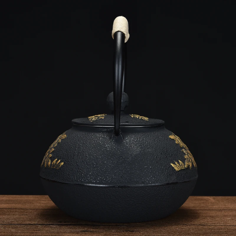 

1100ml,1.1L, Authentic Cast Iron Tea Pot Set Japanese Teapot Cast Iron Tetsubin Teapot Health Tea Pot Tetsubin Kettle
