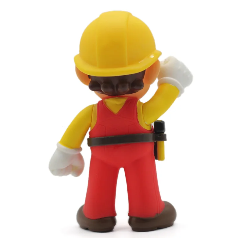 Игры Super Mario Bros сантехников современный дизайн ПВХ фигурку Коллекционная модель