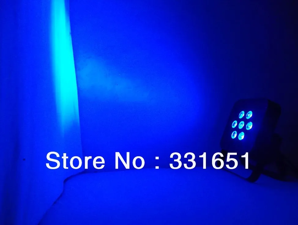 

4pcs/carton Free Shipping 7x 15W RGBAW 5IN1 Flat Slim LED Par Light/7x15-watt rgbaw all-in-one leds Par Flat Power Light