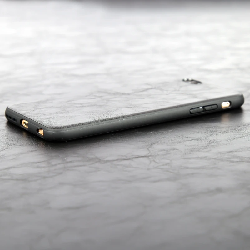 Телефон случаях чехол для iPhone 6 6S Plus Искусственная кожа масло воск мягкий кожаный