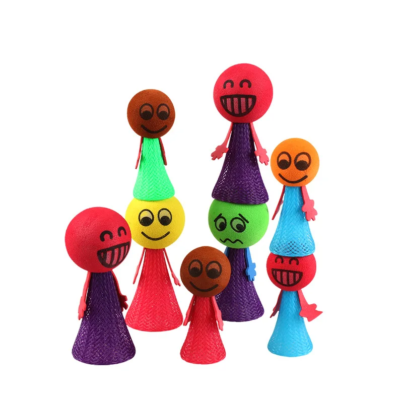 5PC Multicolor jumping Doll Child Toy Birthday Party Baby Show Interesting toy Gift Wedding Favor Kids Gifts For Guests | Дом и сад