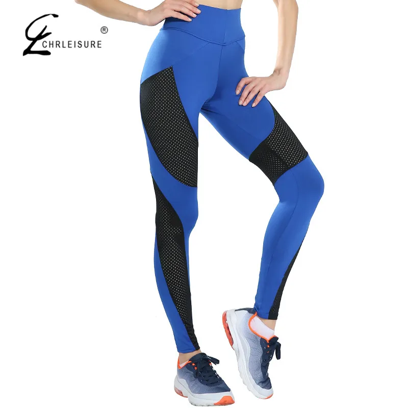 CHRLEISURE S XL 3 цвета сексуальные пуш ап сетчатые леггинсы модные полиэстер Mujer