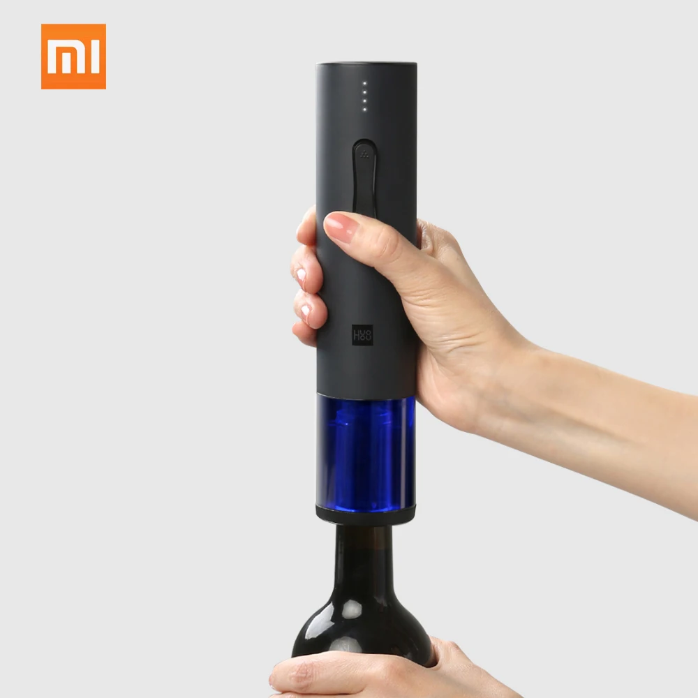 Xiaomi Mijia Huohou автоматическая открывалка для бутылок красного вина Электрический штопор фольга резак пробковый инструмент для Xiaomi умный дом наборы