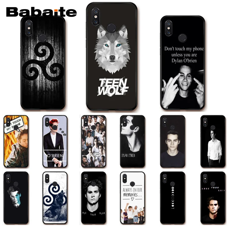 Чехол для телефона Babaite Teen Wolf Dylan O'Brien Stilinski 24 Xiaomi MiA1 A2 lite F1 Redmi8 4X 5Plus S2 Note7 8Pro 5A