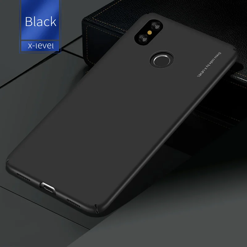 Чехол для Mi A1 A2 Redmi S2 X-Level Knight жесткий чехол телефона из ПК Xiaomi 8 SE Utral Тонкая матовая
