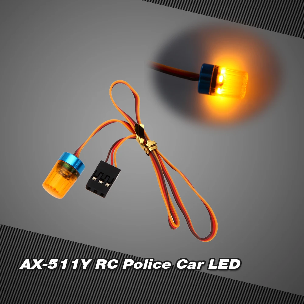Новый AX 511BL RC Многофункциональный Круглый ультра яркий полицейский автомобиль