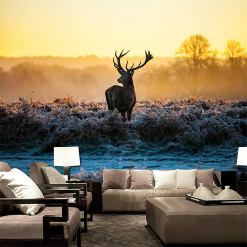 Объемные обои на заказ бесшовные большие настенные 3D для стен спальни гостиной