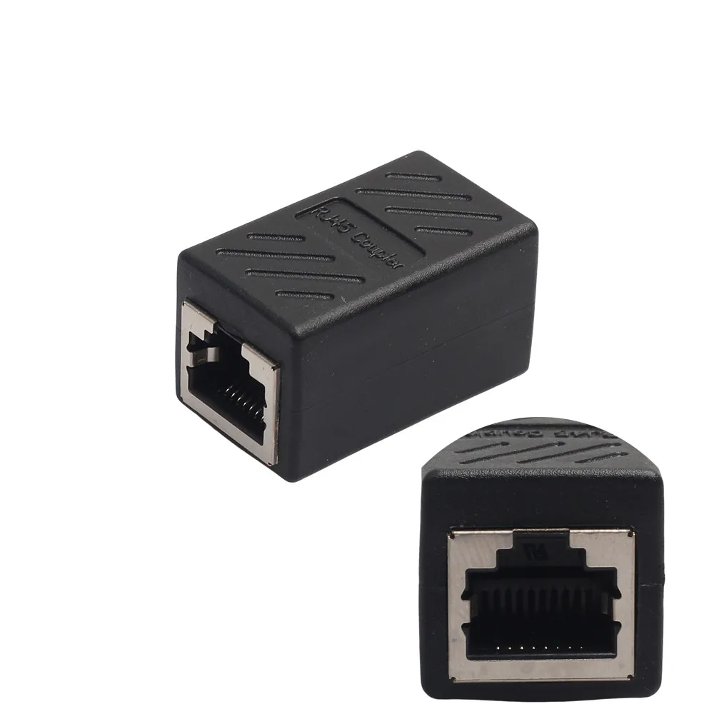 Сетевой разъем Del Cat6 RJ45 8P8C линейный соединитель Женский к женскому td1106 Прямая