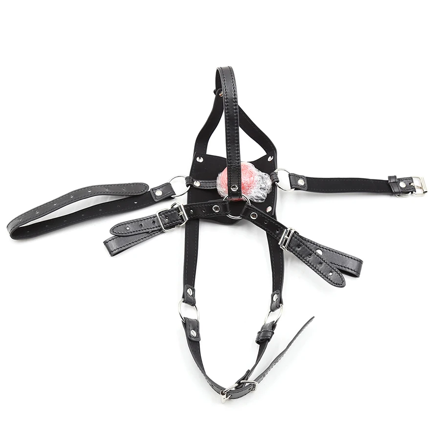 Силиконовые открытый рот кляп голова жгут маска BDSM морда Секс игрушки для пар| |