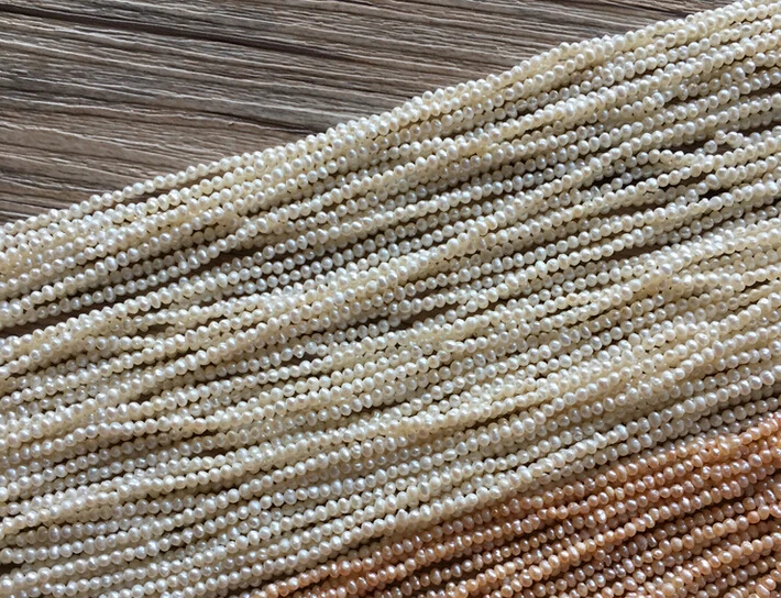 Натуральный пресноводного жемчуга 3-4 мм пробойник Класс micro flaw Мини DIY ручной