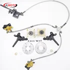 4 штифта рулевой стойки, шпинделя, 108 мм дисковый тормоз и ступица колеса, пригодный для DIY электрического ATV UTV Golf Багги велосипеда, детали