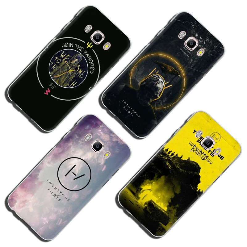 Жесткий чехол Twenty One Pilots для телефона Samsung Galaxy J1 J2 J3 J5 Prime J6 J7 Американская версия ЕС