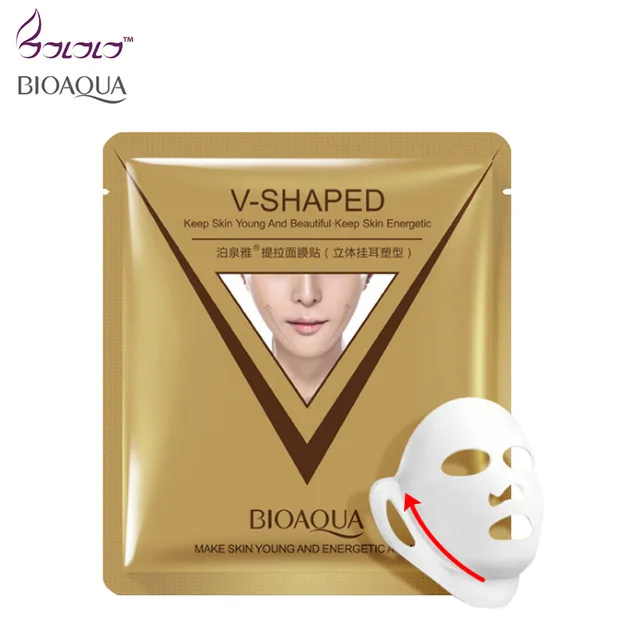 05 V-shape BIOAQUA уход за кожей растительная маска для лица увлажняющая Масляная маска для удаления черных точек обернутая маска для лица Уход за лицом - Цвет: 05 V-shape