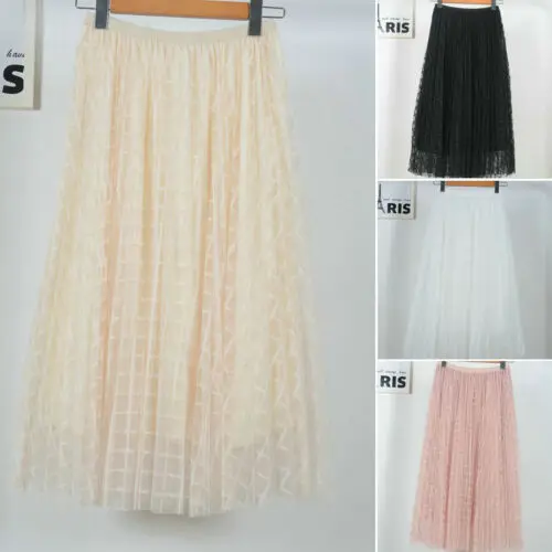 Женская юбка пачка розовая с высокой талией и оборками для пляжа 2019|Женские юбки|