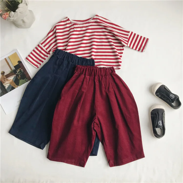 2019 полосатые свободные рубашки для мальчиков и девочек на весну футболки малышей