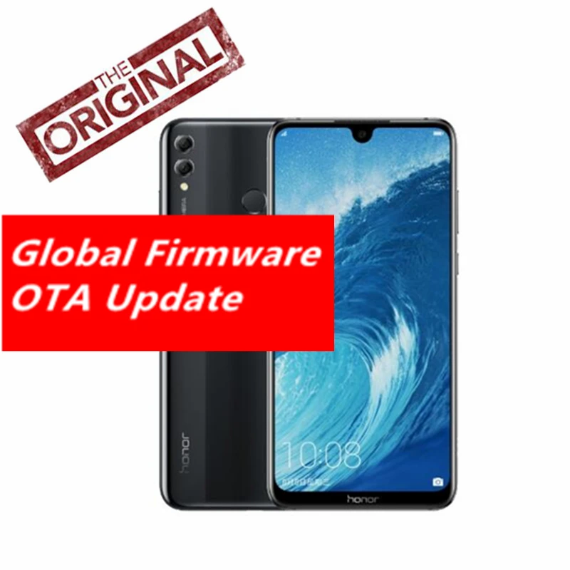 Телефон Honor 8X Max с глобальной прошивкой, 6 ГБ, 64 ГБ, Snapdragon 660, 7,12 дюйма, большой экран, OTA, обновление, 4900 мАч, LTE, Android 8,1, четыре ядра, 1,8 ГГц