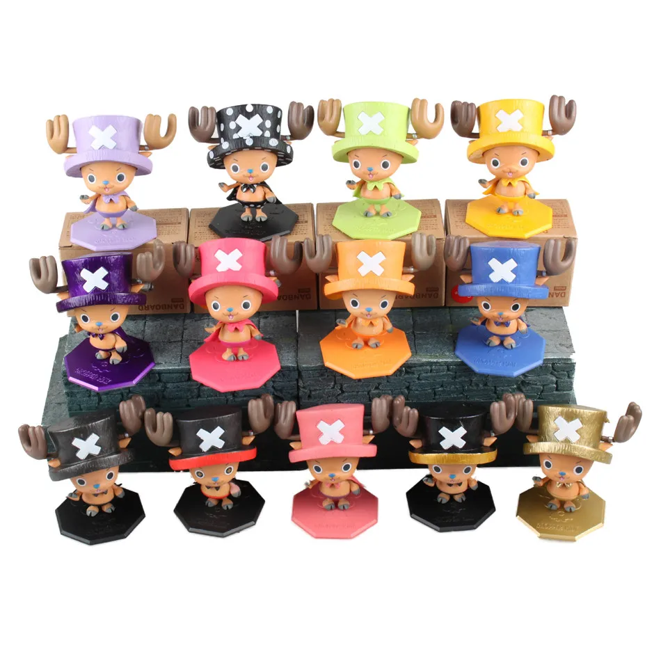 Экшн-фигурки Chanycore 1 шт. 11 видов стилей золотой красный черный WCF ZOO Tony Chopper