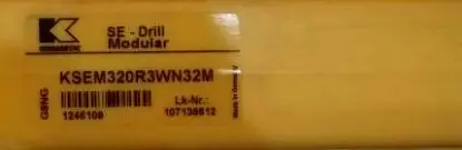 Корпус сверла KSEM320R3WN32M 1 шт. | Обустройство дома
