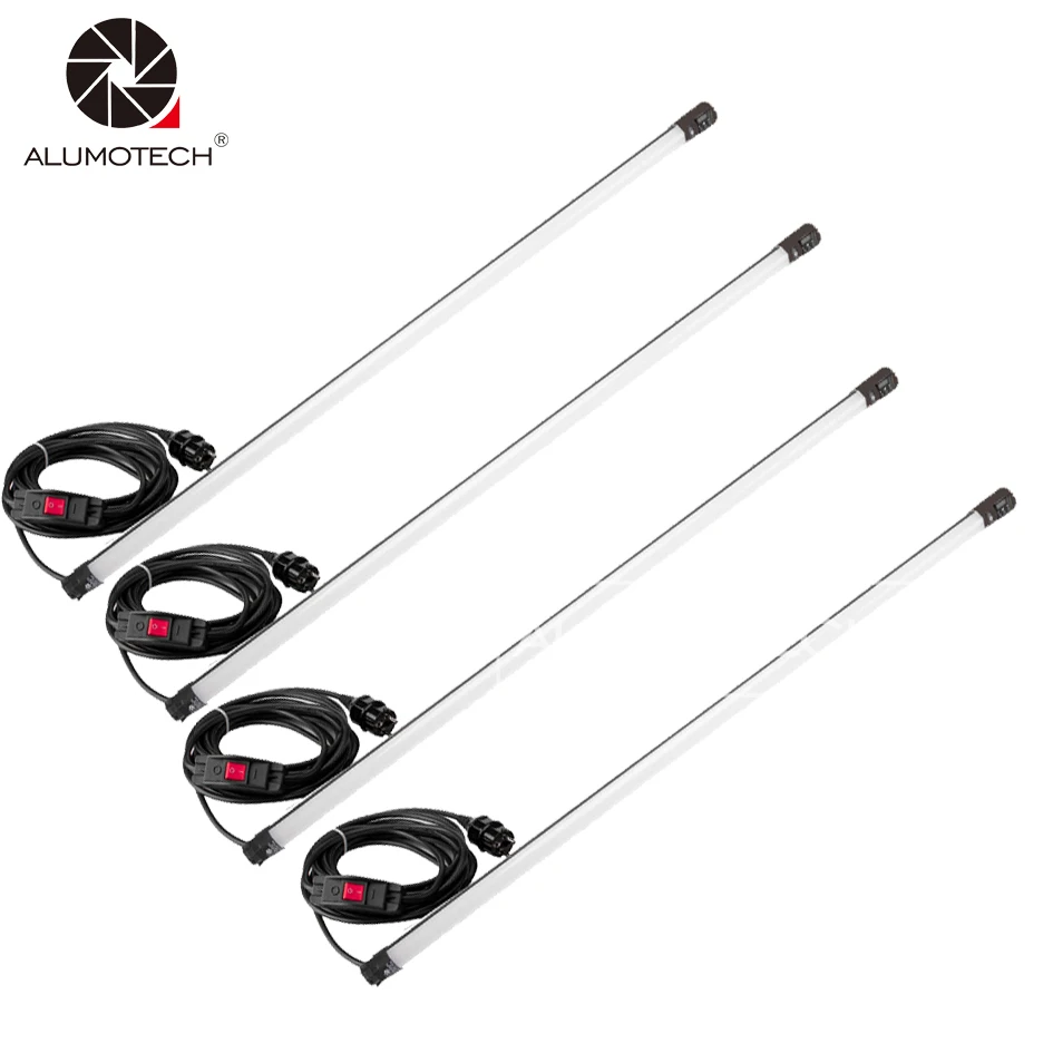 Диммисветодиодный ные трубки ALUMOTECH 50WX4 Pro Kino 2600 ~ 6000K для студийной видеокамеры