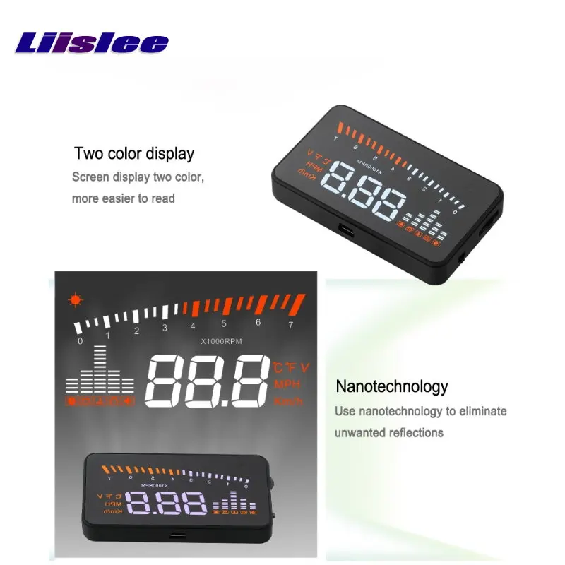 Автомобильный HUD Дисплей для Mini Cooper R55/R56/R57/R60/R61 Авто Электроника Refkecting лобовое