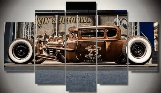 5 Панель Холсте HD Печатных Wall Art Picture Home украшения Гостиная Печать Холст Стены