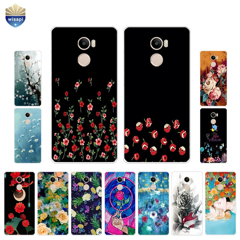 Чехол для Xiaomi Redmi 3 / Pro чехол телефона 4 5 0 дюйма Hongmi 4A мягкий бампер из ТПУ красивый