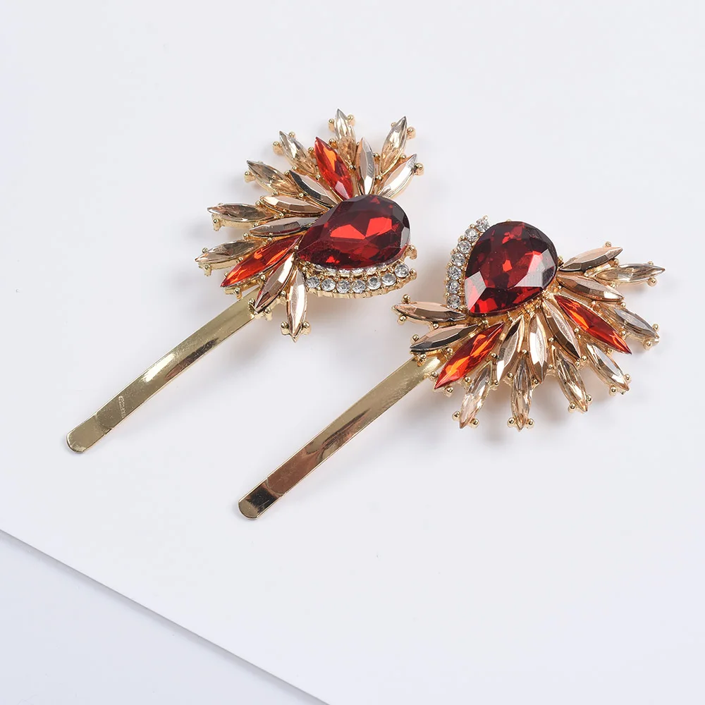 Женские заколки для волос ZA элегантные с кристаллами 2021 | Украшения и аксессуары