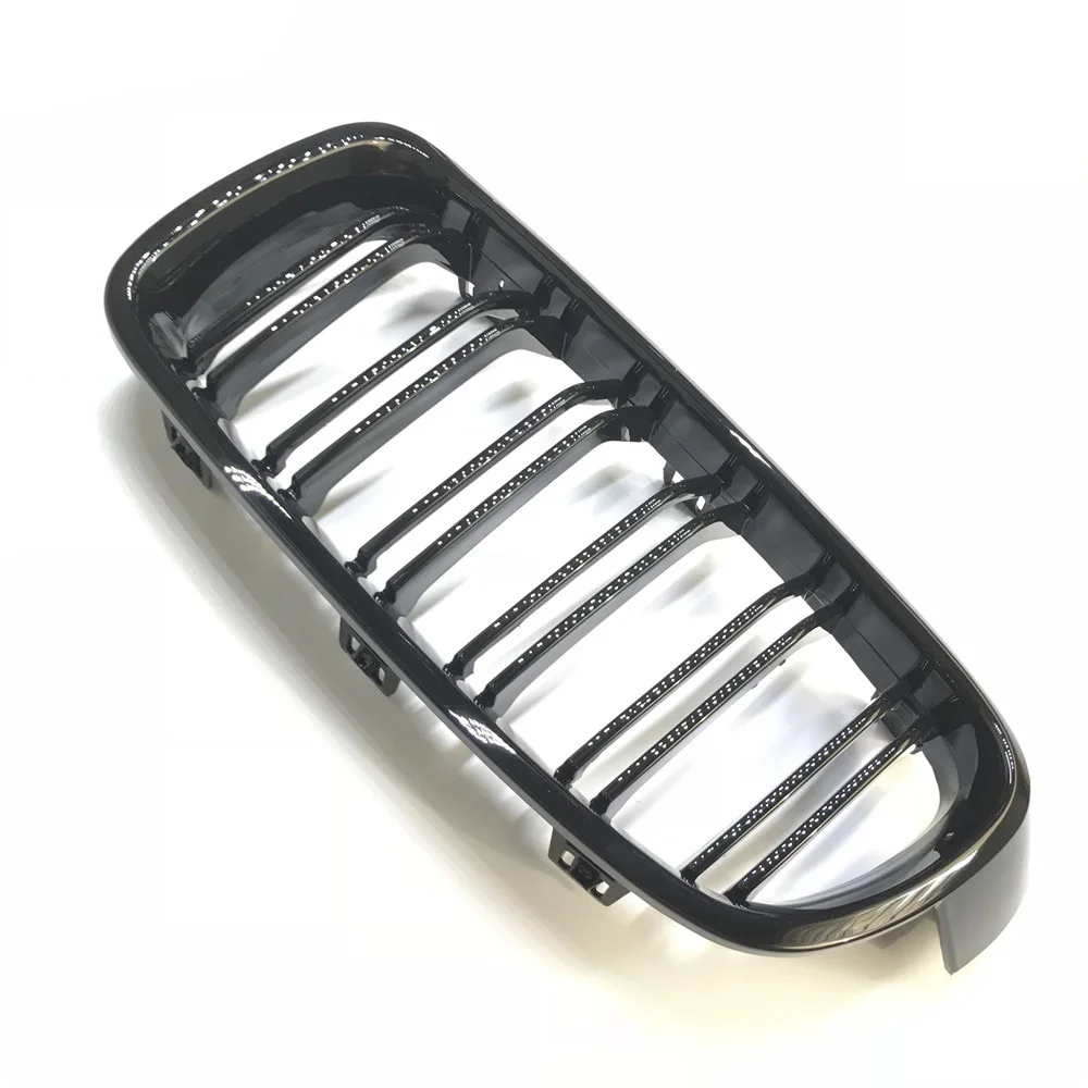 

1 Set M3 style Glossy black grill grille ABS chrome f30 fit for BMW 3 SERIES F30 F31 2012+ 320i 325i 328i 335i