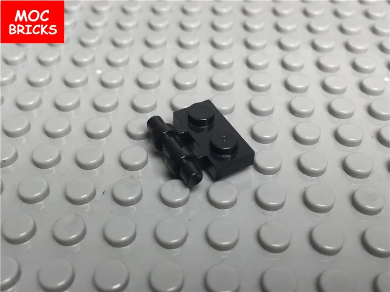 20 шт./партия кубики MOC Plate модифицированные 1x2 с ручкой на боковых концах подходят