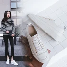 Туфли из натуральной коровьей кожи, на плоской подошве, белые, для осени, 2021