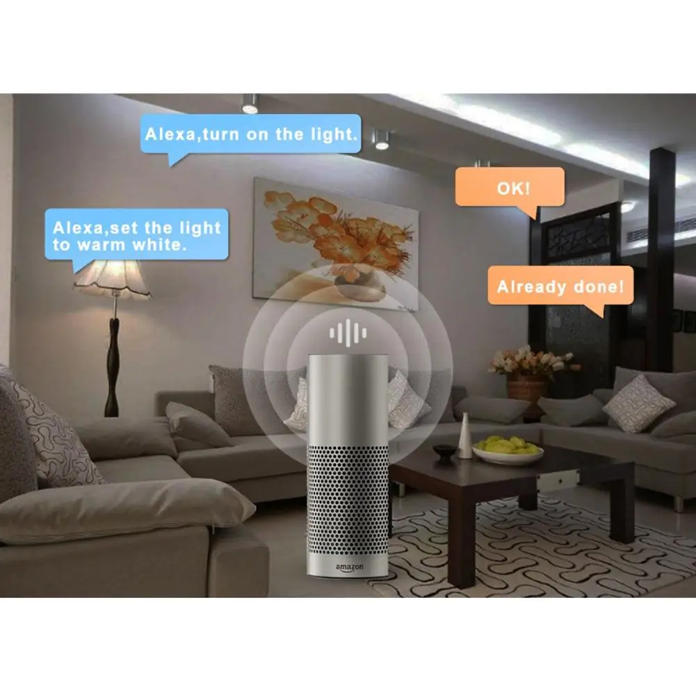 ZIGBEE RGB CCT потолочный светильник протокол ZLL совместим с Hue Echo Plus напряжение 100 в 240 В 6 Вт