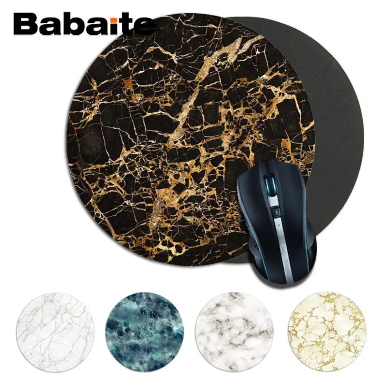 Новые поступления игровые коврики Babaite с мраморным рисунком Размер коврика для