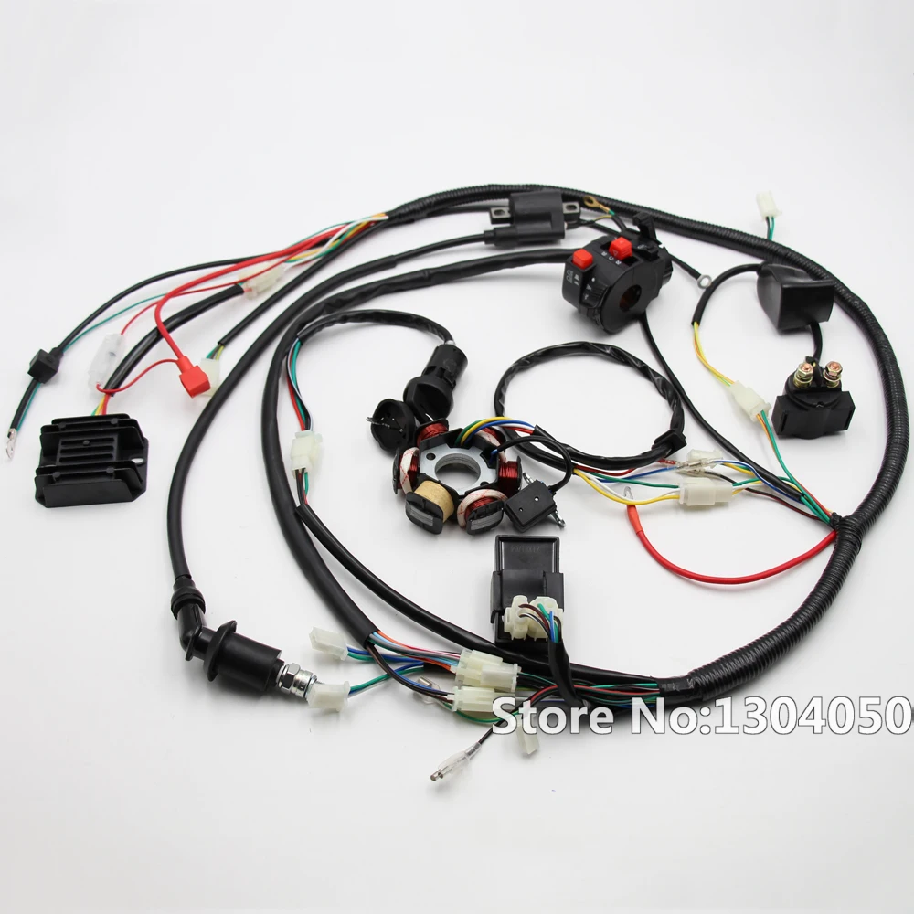 Полный электромагнитный статор GY6 125/150CC регулятор катушки CDI ATV QUAD 6 катушек|magneto