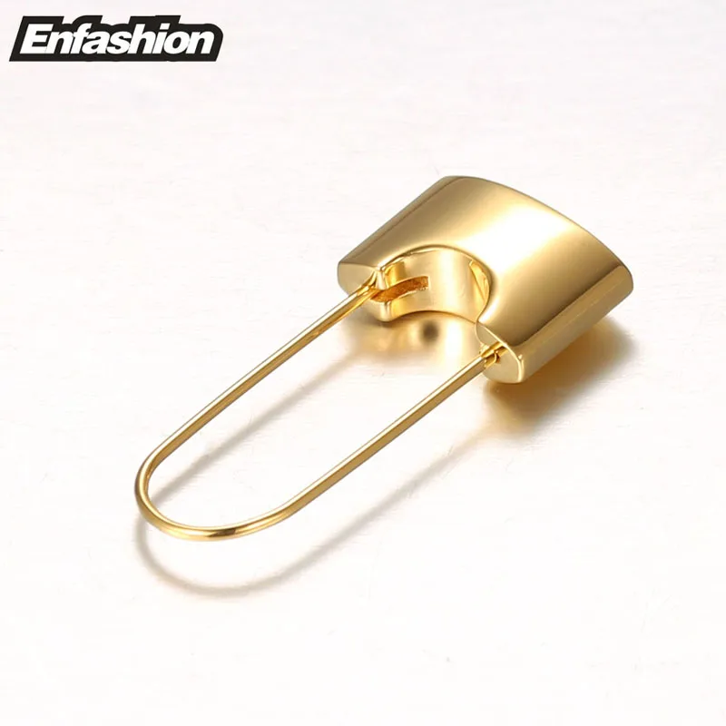 Enfashion серьги с замком висячие серьги роза серьги золотистого цвета из нержавеющей стали висячие серьги для женщин ювелирные изделия Brinco