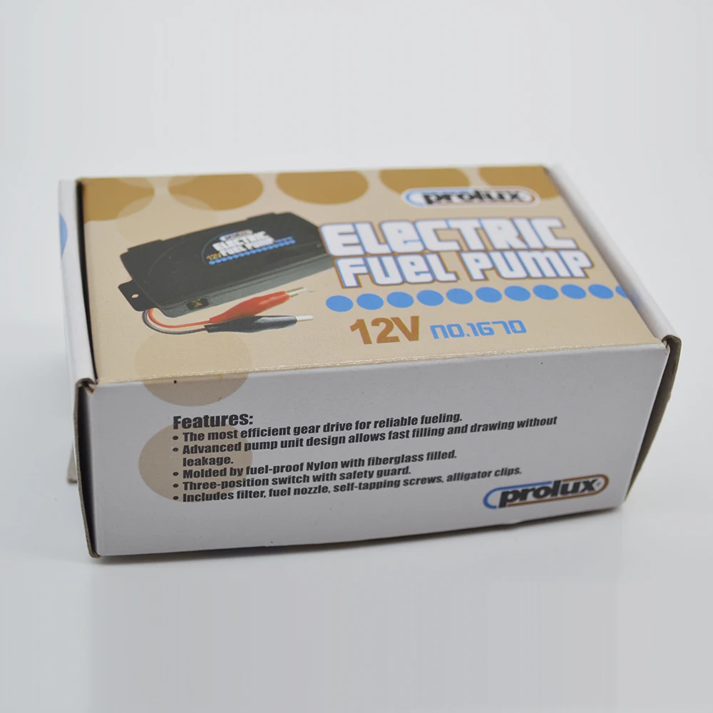 Prolux новая версия 12V электрический топливный насос PX1670 для RC модель самолета |
