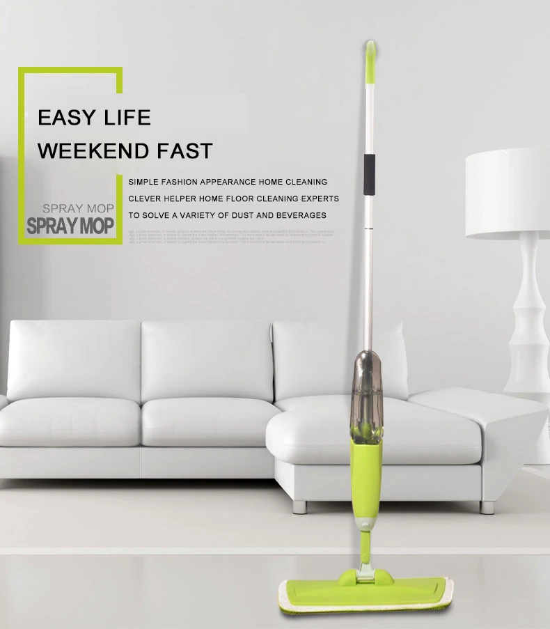 2017 новая мода спрей Швабра многофункциональная алюминиевая с одной кнопкой