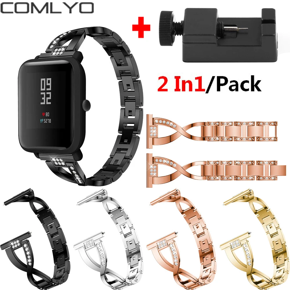 Ремешок для Huami Amazfit GTS/GTS2/GTS2e/Bip/GTS 2mini сменный Браслет наручных часов Garmin CAME SQ/vivoactive3